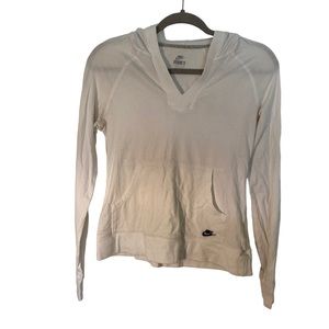Nike White Sweatshirt